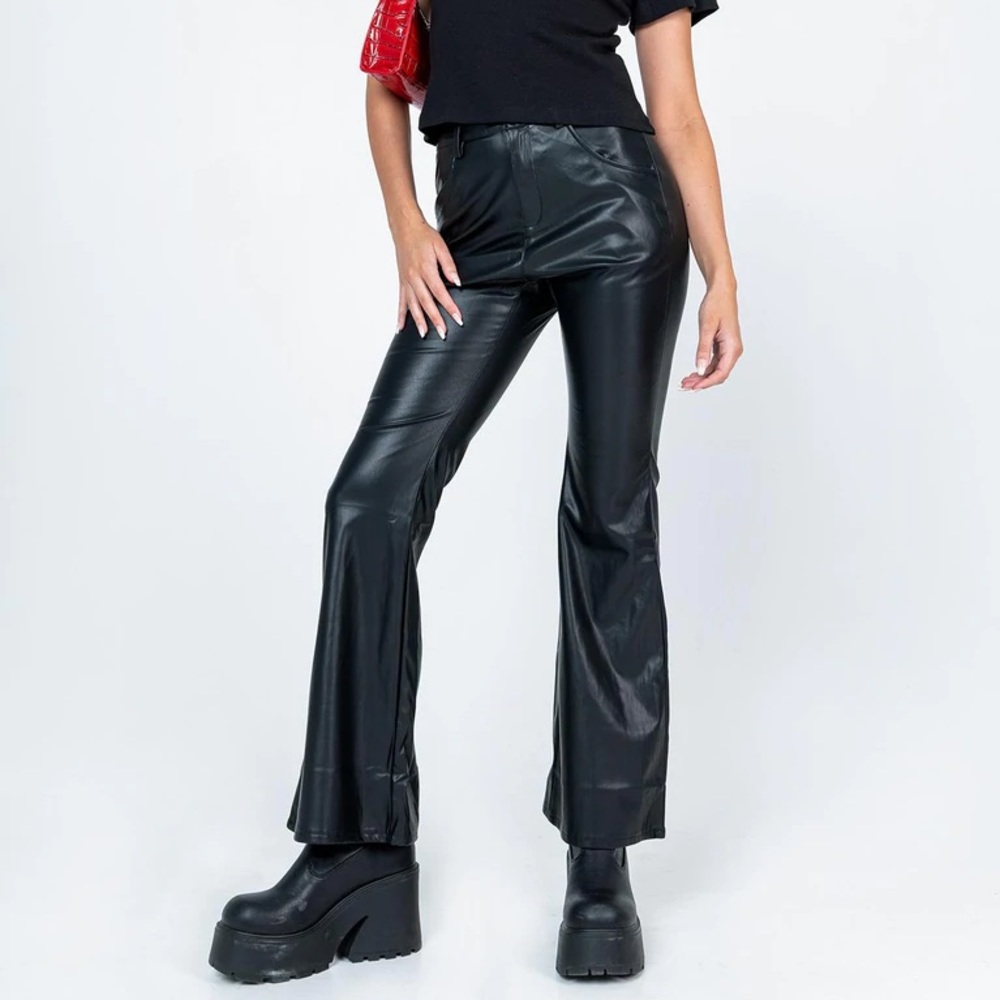 Princess Polly Jordan Pants Black NWOT - Picture 10 of 15